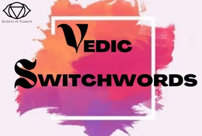 Vedic Switchwords Workshop 